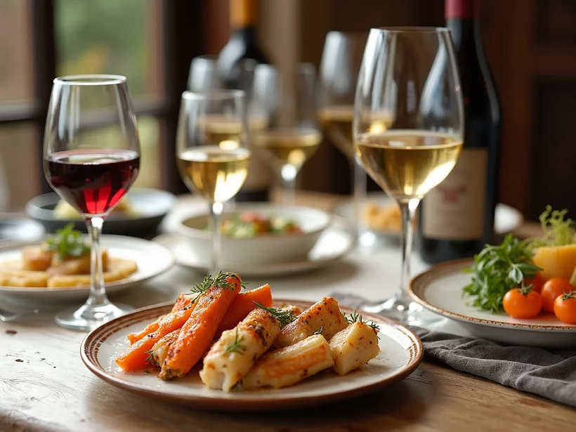 pairing local wines with seasonal dishes