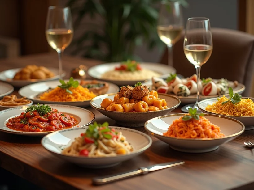 exploring global flavors in contemporary menu design